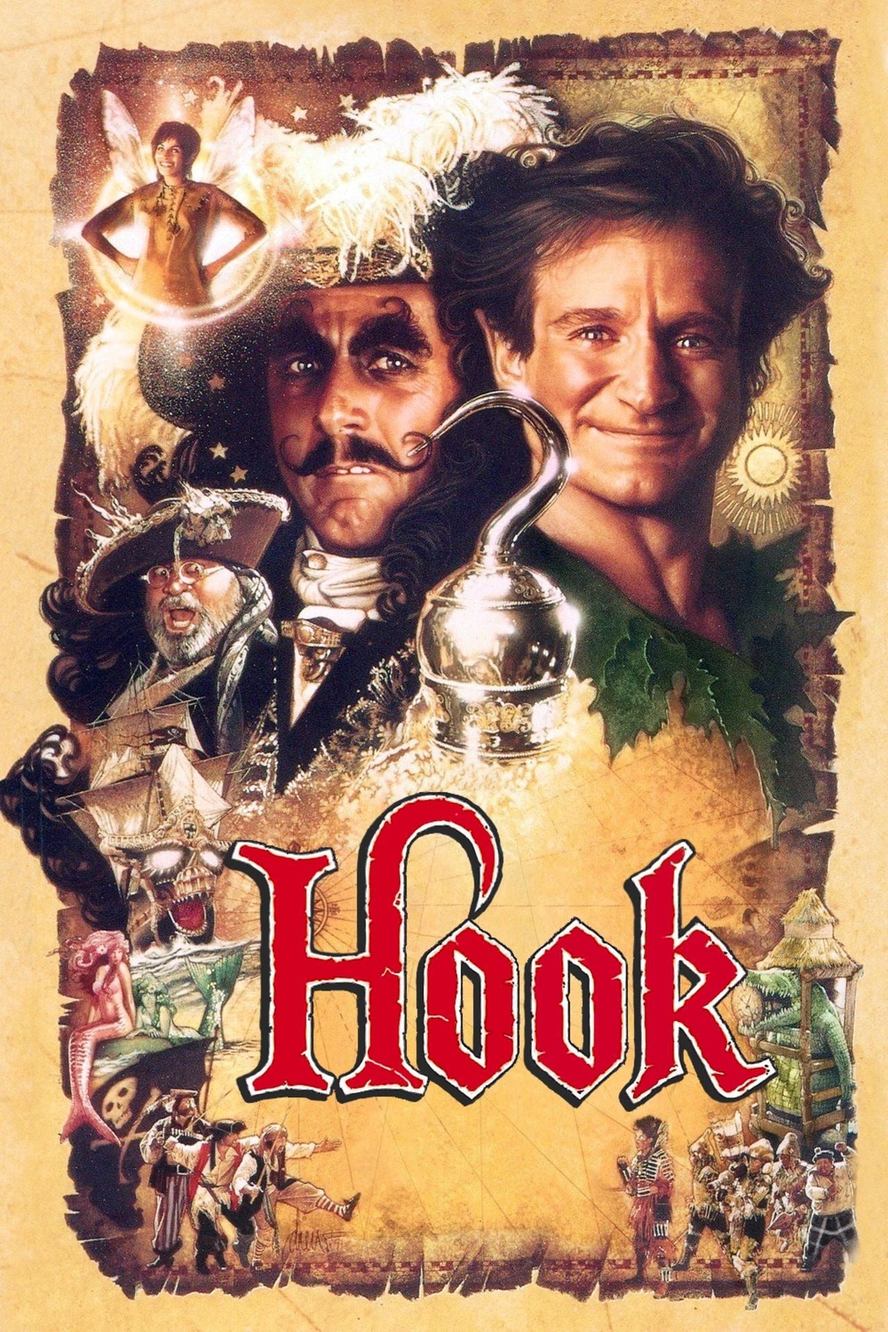 フック　HOOK USオリジナル映画ポスター フック HOOK USオリジナル映画ポスター