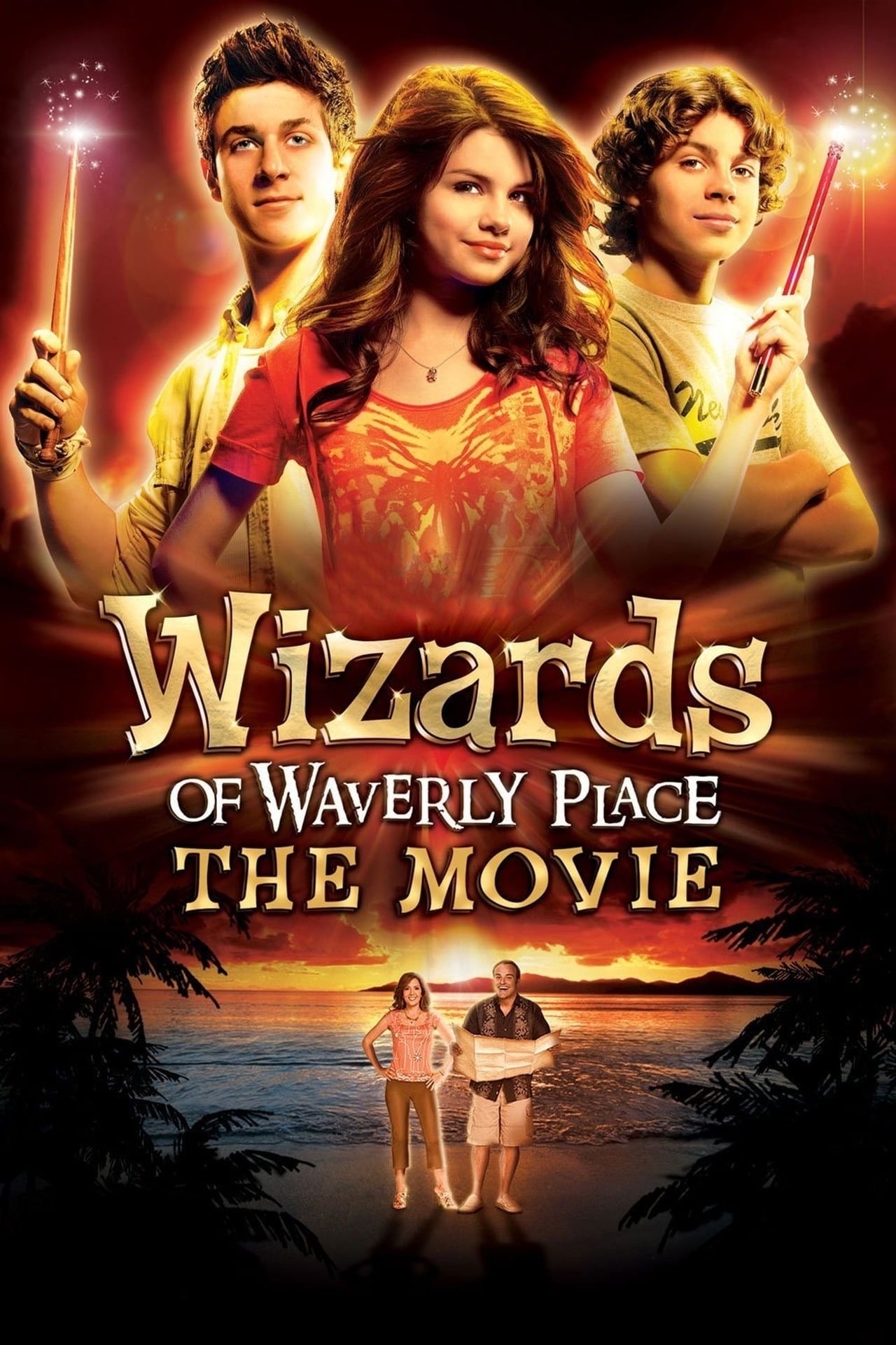 Wizards of Waverly Place: The Movie movie artwork