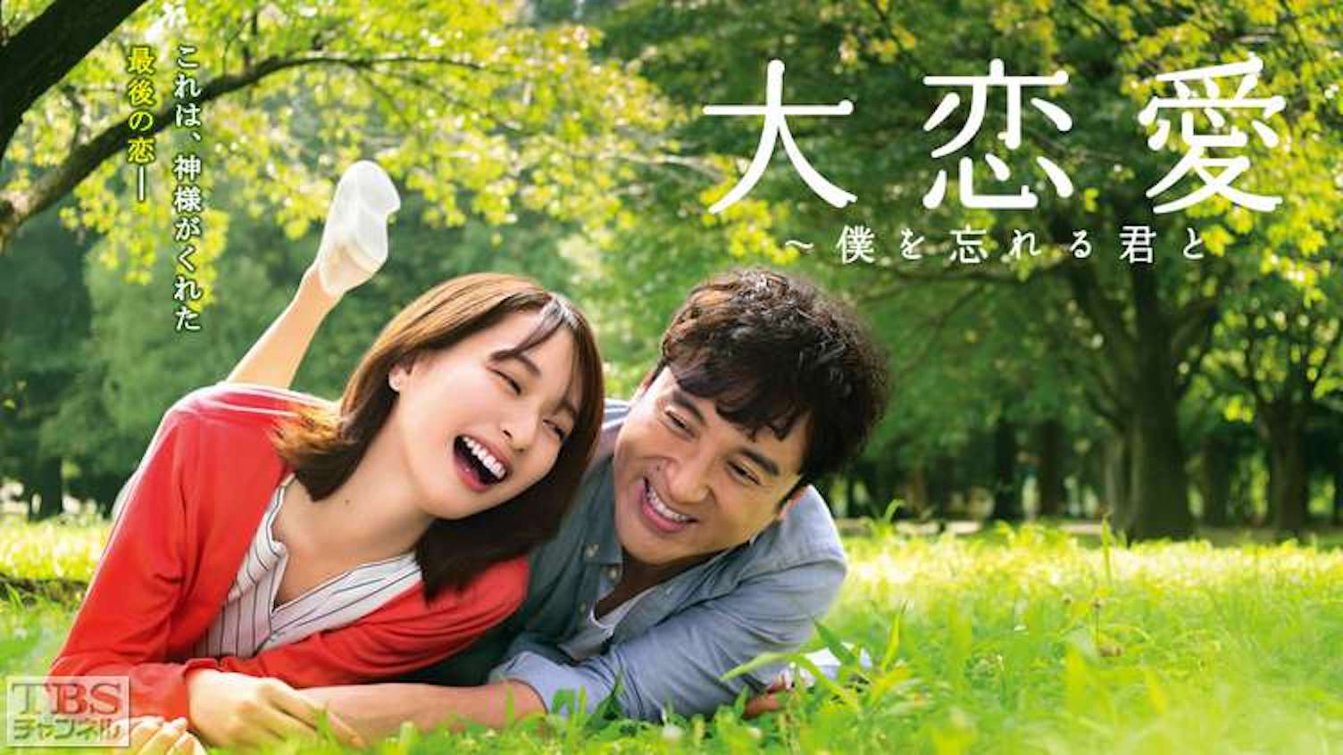 大恋愛〜僕を忘れる君と(ドラマ)の無料動画はどこのサブスクで配信中