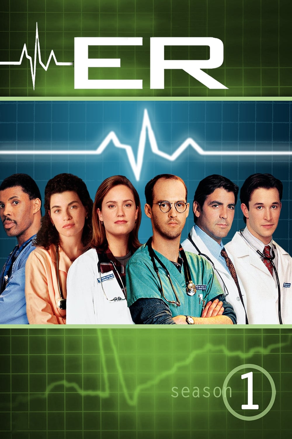ER 緊急救命室 シーズン1(ドラマ)の無料動画はどこのサブスクで配信中