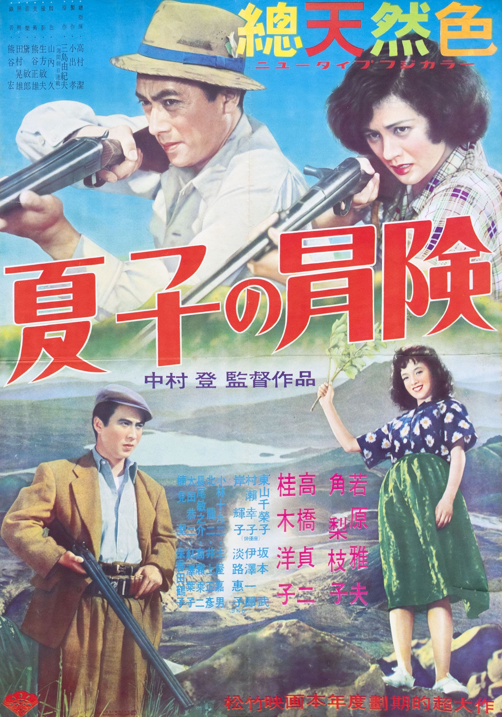 夏子の冒険(映画)の無料動画はどこのサブスクで配信中？ - ワンスクリーン