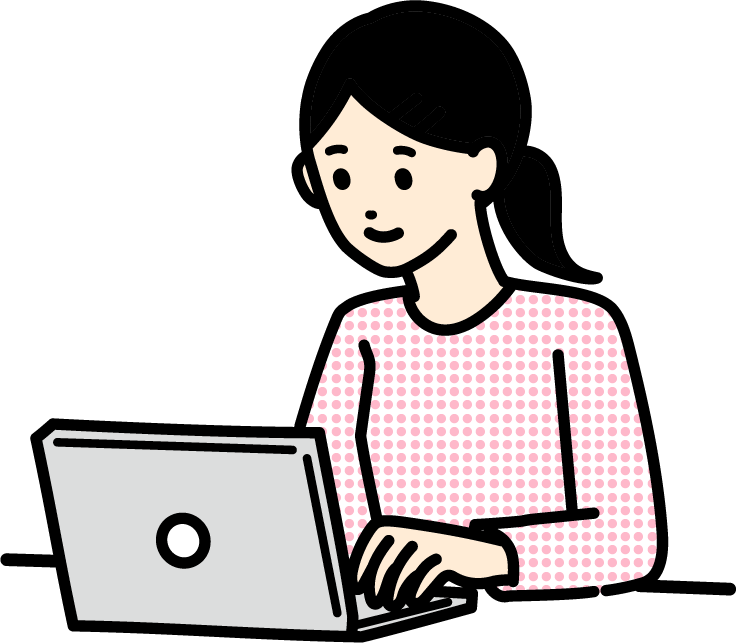 オンライン注文のイラスト